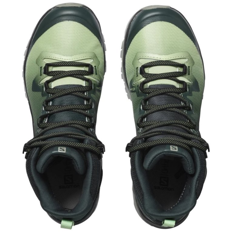 Botas Caminhada Salomon Vaya Mid GTX Feminino Verdes | PT W56291